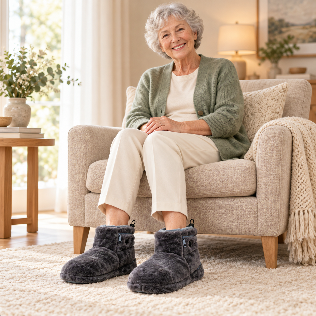 CozyHeat™ Electric Heated Slippers